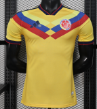 2026-27 Mens Colombia Special edition yellow Player version soccer jersey