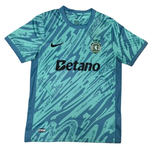 2025-26 Mens Sporting Lisbon Special Edition  Blue  soccer Jersey