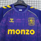 2025-26 Mens Coventry City goalkeeper blue Soccer Jersey