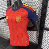 2026-27 Women  Spain home red  Player version soccer  Jersey