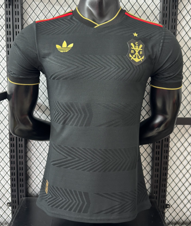 2025-26 Mens  Flamengo Special Edition Black Player version  soccer Jersey