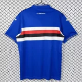 2015-16 Mens Sampdoria Home Retro Soccer Jersey