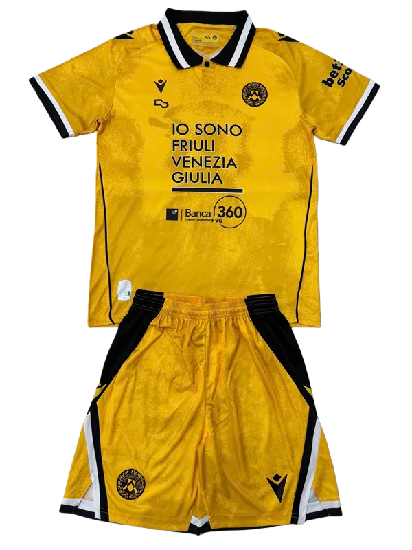 2025-26 Kids Udinese third away  Soccer Jersey