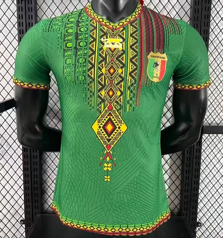 2026-27 Mens Mali away green Player Soccer Jersey