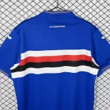 2015-16 Mens Sampdoria Home Retro Soccer Jersey