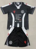 2025-26 Kids Udinese home Soccer Jersey