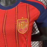 2026-27 Women  Spain home red  Player version soccer  Jersey