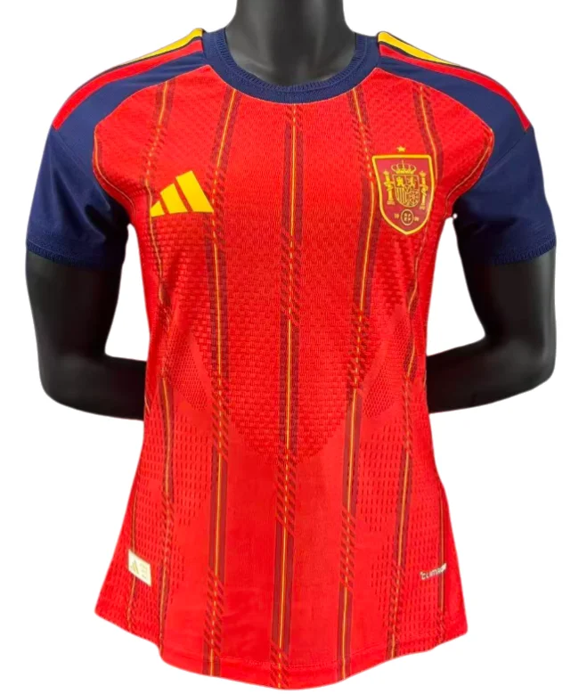 2026-27 Women  Spain home red  Player version soccer  Jersey