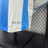 2024-25 Mens Argentina home Player version long sleeve  soccer  Jersey