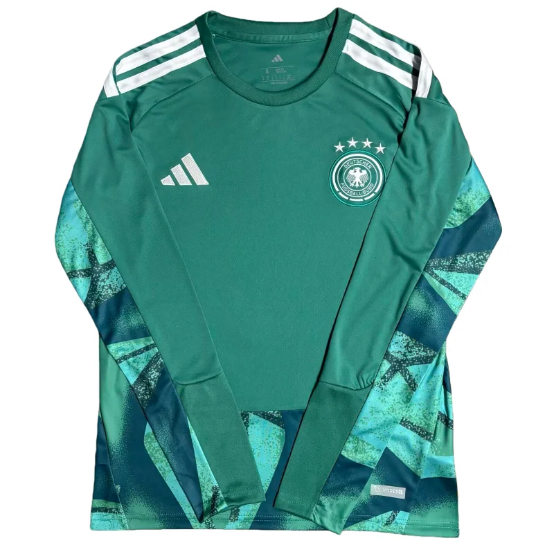 2026-27 Mens Germany Goalkeeper Green Long Sleeve soccer jersey