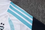 2025-26 Mens Argentina white Tracksuit D2603