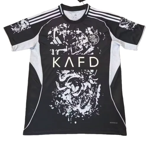 2025-26 Mens Al-Nassr FC Special Edition black soccer Jersey