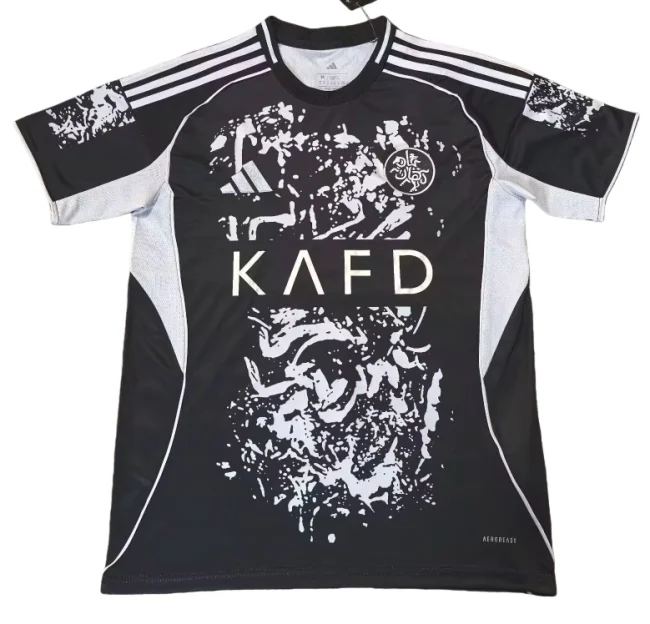2025-26 Mens Al-Nassr FC Special Edition black soccer Jersey