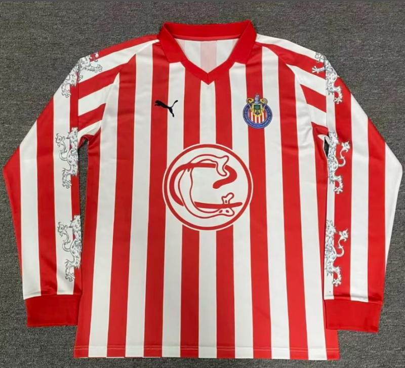 2026-27 Mens Chivas Special Edition long sleeve soccer jersey