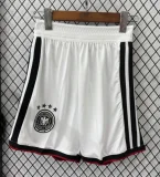 2025-26 Mens  Germany player home white Shorts Pants