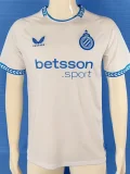 2025-26 Mens  Club Brugge KV  away white Fans Soccer Jersey
