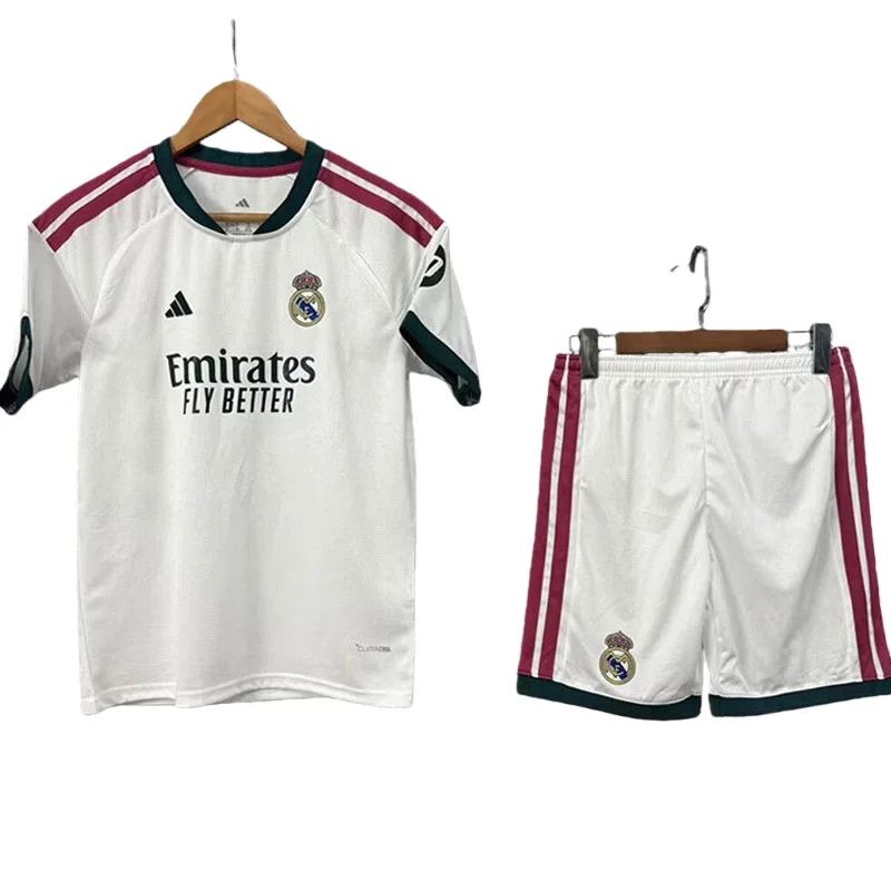 2026-27 Kids Real Madrid home soccer Jersey