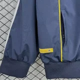 1999-2000 Real Madrid Dark gray Retro Windbreaker