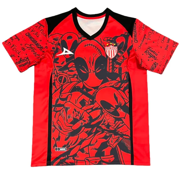 2025-26 Mens Necaxa third away red  soccer jersey