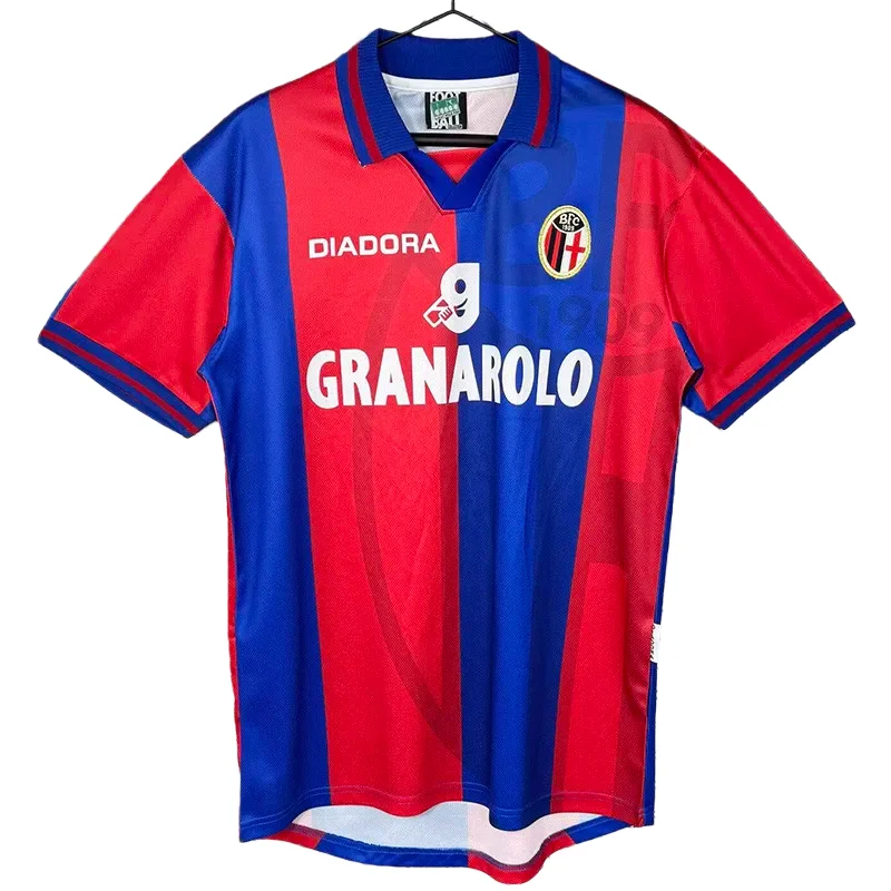 1997-1998 Bologna Home Retro Soccer Jersey