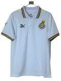 2026-27 Mens Ghana White  Polo  soccer jersey