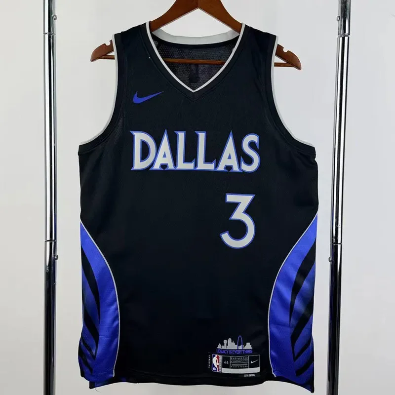 25-26 Dallas Mavericks DAVIS #3 Black City Edition Top Quality Hot Pressing NBA Jersey(V领)