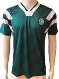 1990 Mens Sporting Lisbon Dark Green retro soccer Jersey