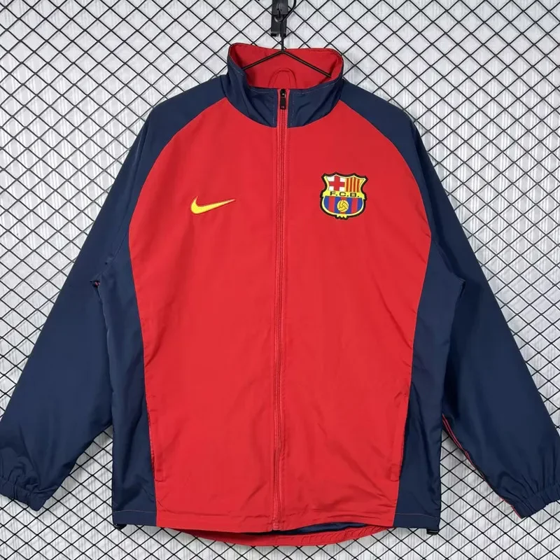 1998-2000  Barcelona Red Retro Windbreaker