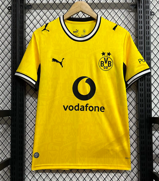 2026-27 Mens Borussia Dortmund  home yellow soccer jersey