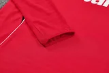 2025-26 River Plate Red Half Pull Tracksuit