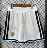 2026-27 Mens Argentina White Player version Shorts Pants