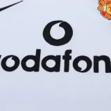 2002-2003 Kids Manchester United Away Retro Soccer Jersey