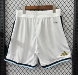 2026-27 Mens Argentina White Player version Shorts Pants