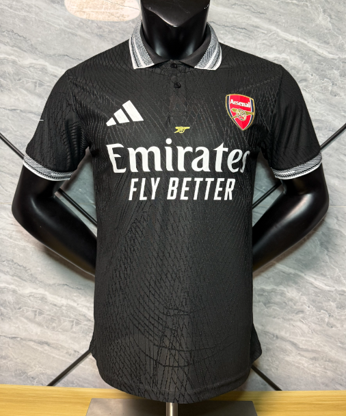2026-27  Mens Arsenal Special Edition black polo Player soccer Jersey