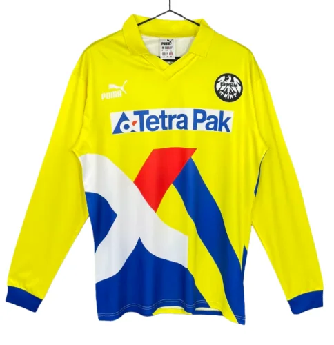 1993-96 Mens Besiktas retro  Away long sleeve Soccer Jersey