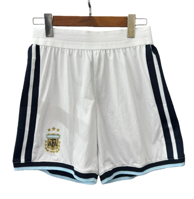 2026-27 Mens Argentina White Player version Shorts Pants