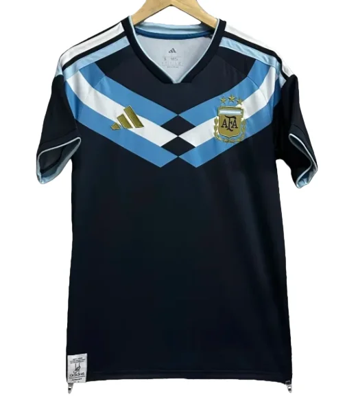 2026-27 Mens Argentina Black Black 90's Model soccer Jersey