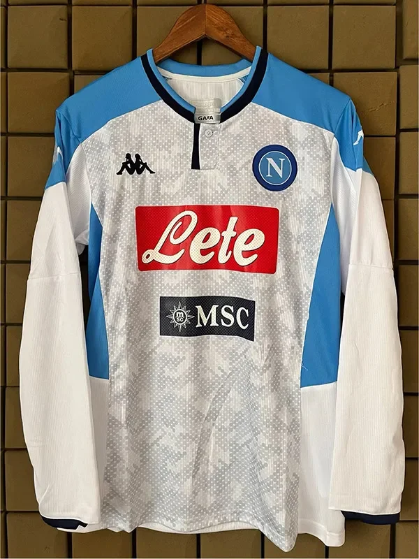 2019-2020 Napoli Third away Long Sleeve Retro Soccer Jersey