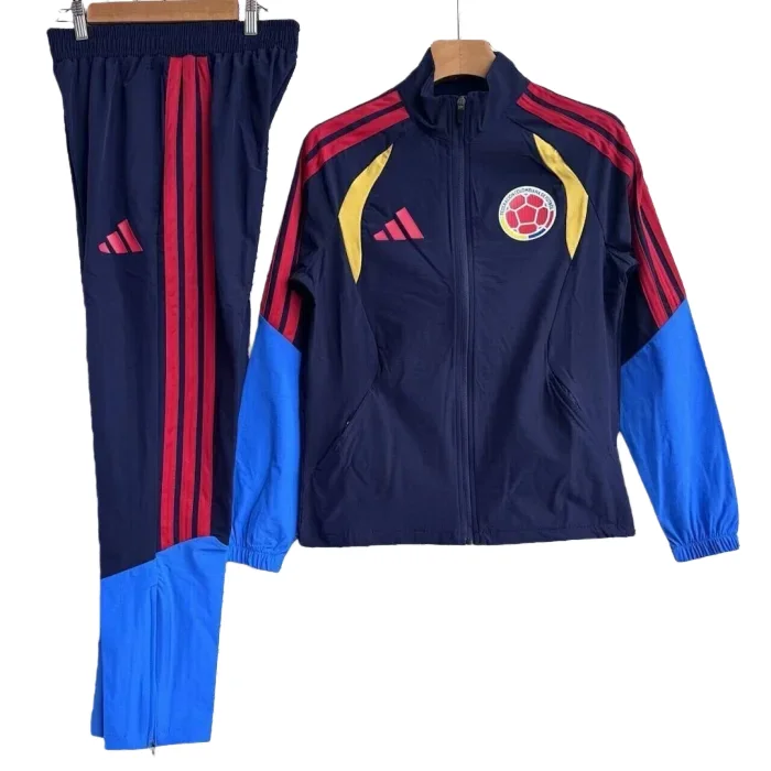 2025-26 Mens Colombia Dark Blue  Jacket  Windbreaker suit