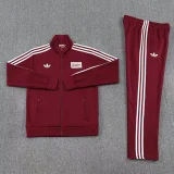 2025-26 Ad Oasis Jujube Red Jacket Tracksuit #AJ22