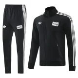 2025-26 Ad Oasis Black Jacket Tracksuit #AJ22