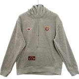 2025-26 Mens Aston Villa Grey Hoody