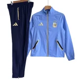 2025-26 Mens Argentina blue Jacket Windbreaker suit