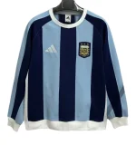 2025-26 Mens  Argentina white blue Hoodie (无帽卫衣)