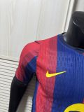 2026-27 Mens Barcelona blue red Player version soccer Jersey