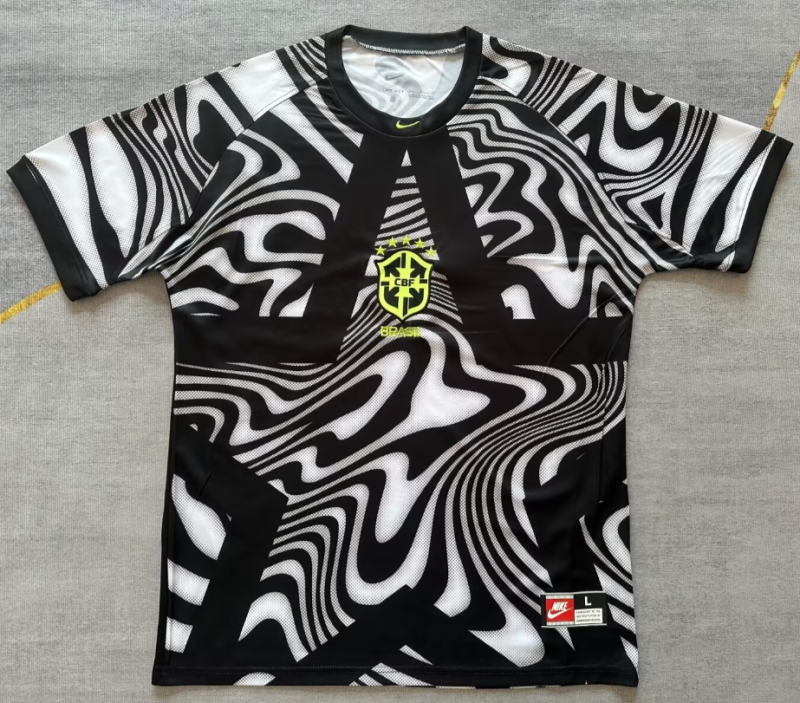 2025-26 Mens Brazil goalkeeper soccer jersey