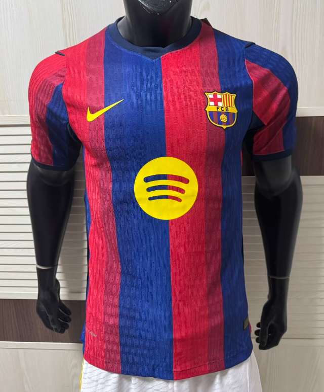 2026-27 Mens Barcelona blue red Player version soccer Jersey