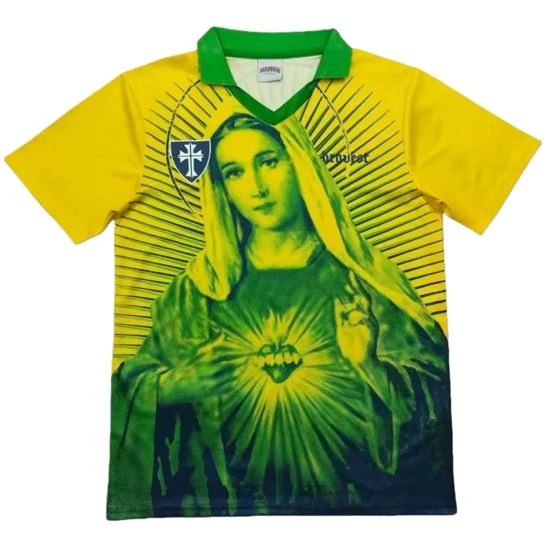 2025-26 Mens Brazil green Special Edition soccer jersey