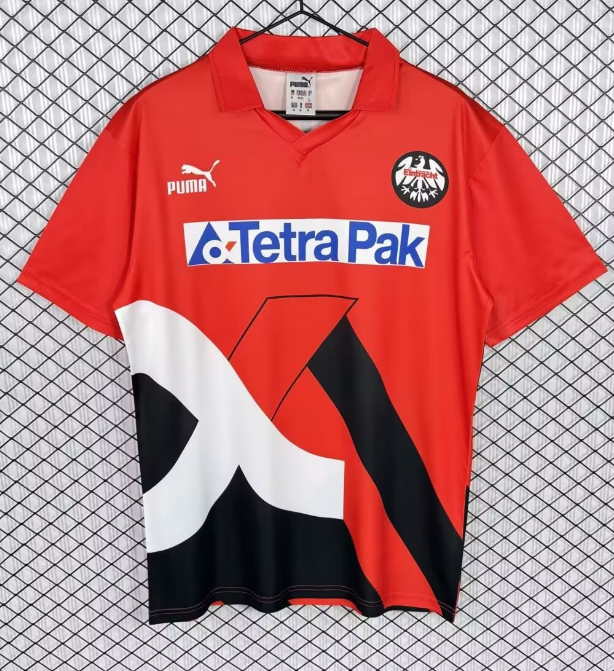 1993-95 Mens Frankfurt Home Retro Soccer Jersey