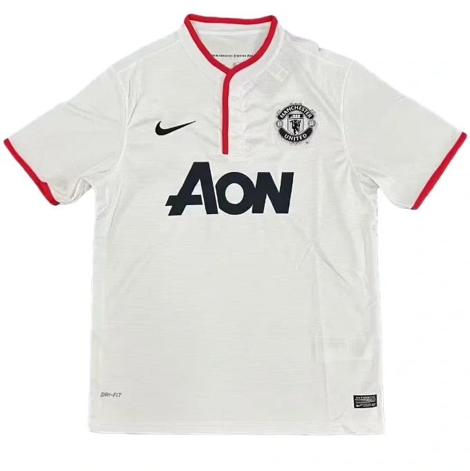 2013-14 Mens  Manchester United  away Retro soccer jersey